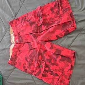 American Eagle Camo Cargo Shorts